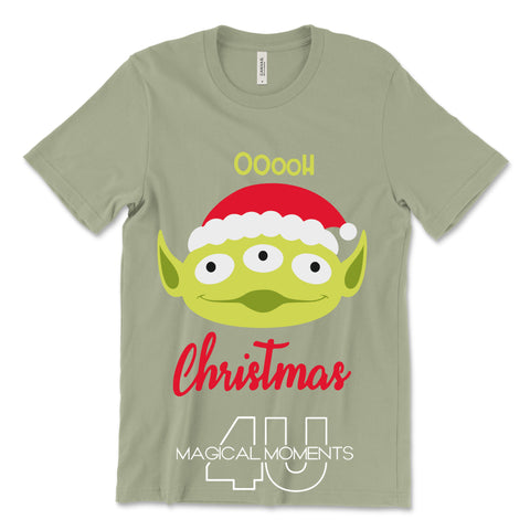 Toy Story Alien Ooooh Christmas T-Shirt Design, Digital Download PNG File